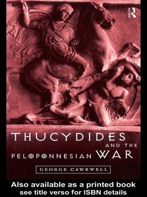cover image of Thucydides and the Peloponnesian War